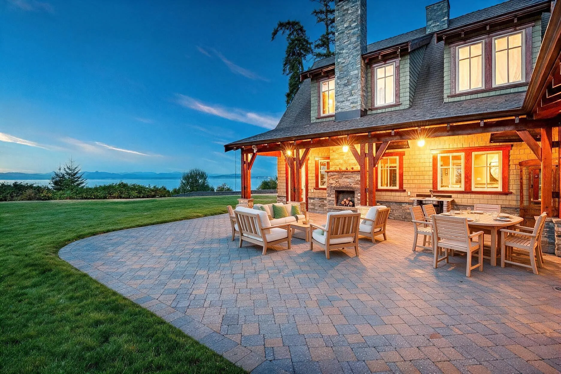 Waterfront home design